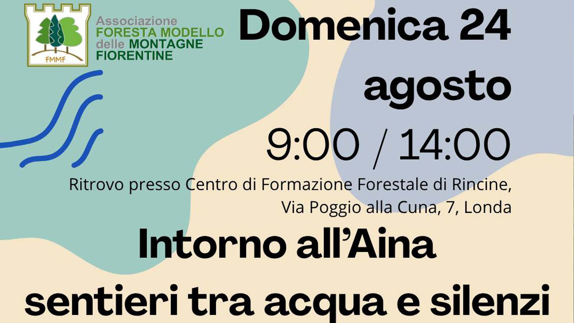 Intorno all’Aina sentieri tra acqua e silenzi